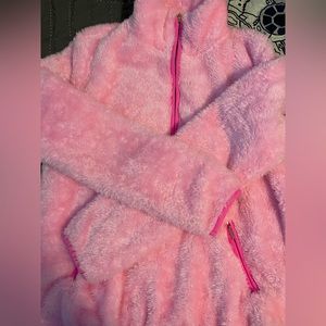 Lilly Pulitzer Women’s Light Pink Half Zip Fleece Pullover Size Small
